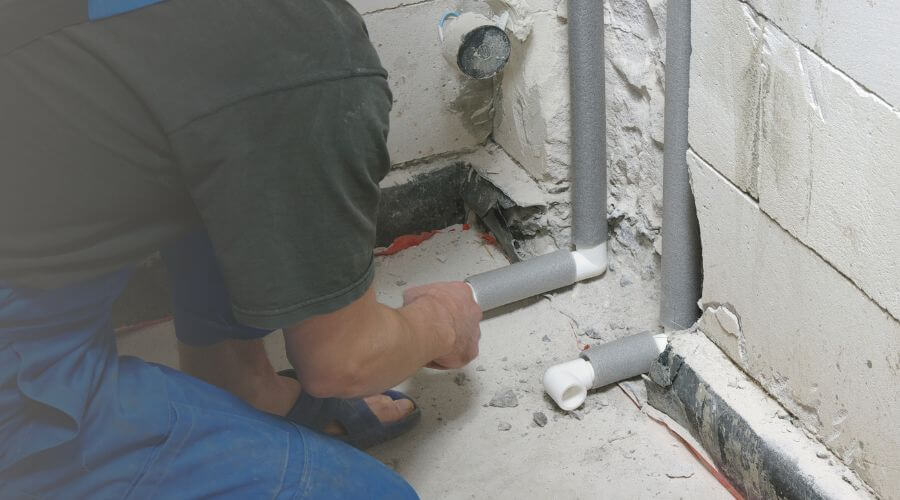 Expert burst pipe repair services in Vienna, IL